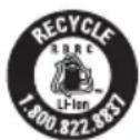 Porter-Cable PCC608 - The RBRC® Seal - 1