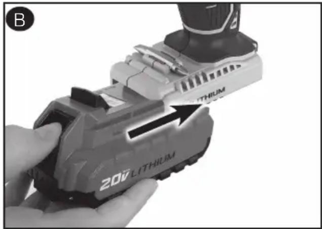 Porter-Cable PCC608 - PARA EXTRAER EL PAQUETE DE - 1