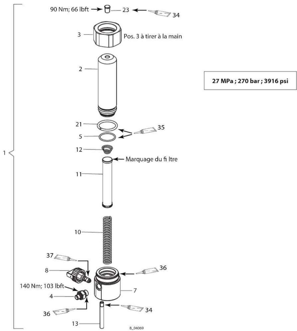 WAGNER Puma 2840 - FILTRÉ À HAUTE PRESSION 270 BARS - 1