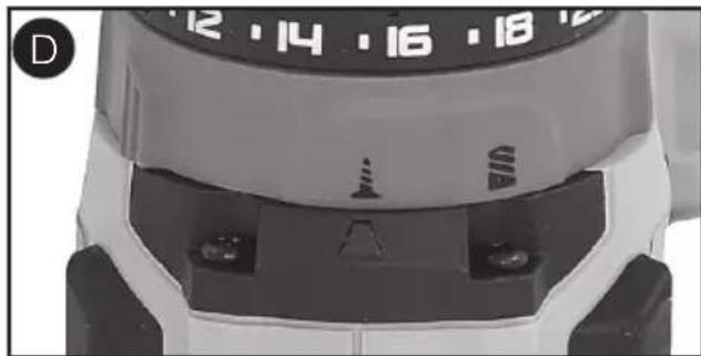 Porter-Cable PCCK607 - Mode Control Collar - Figure D - 1