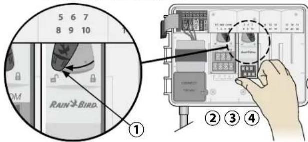 RAIN BIRD ESPME3 - Installation des modules - 1