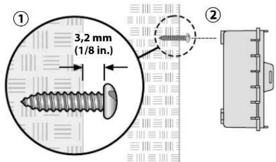 RAIN BIRD ESPME3 - Fixation du programmateur - 1