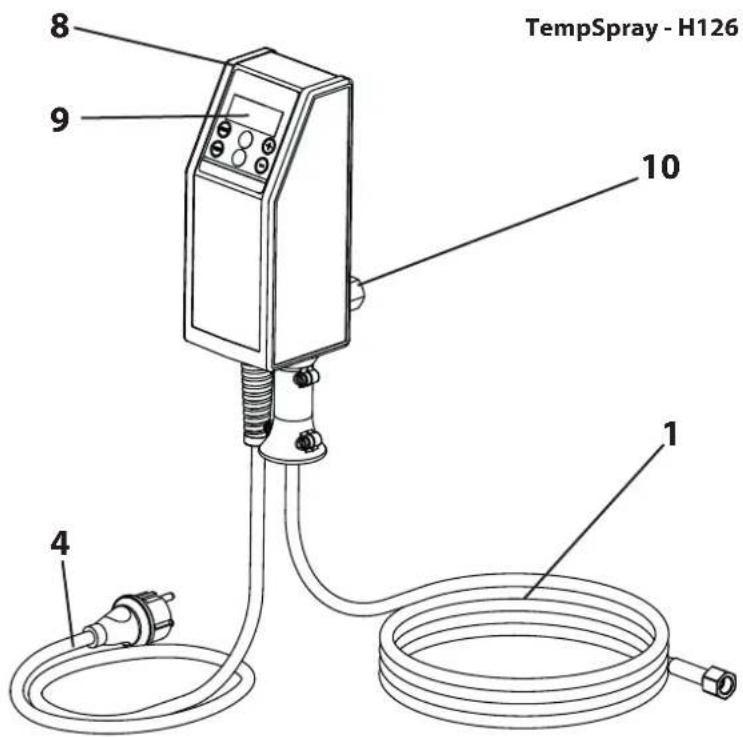 WAGNER TempSpray H326 - EXPLANATORY DIAGRAM - 1