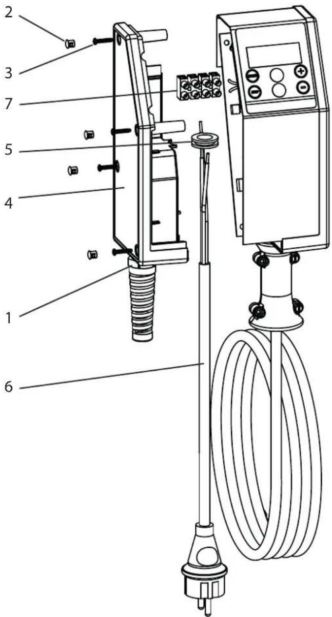 WAGNER TempSpray H326 - ISOLATIECONTROLE MET 1000 VOLT DC BIJ DE APPARAATCONTROLE DOOR DE SERVICE - 2