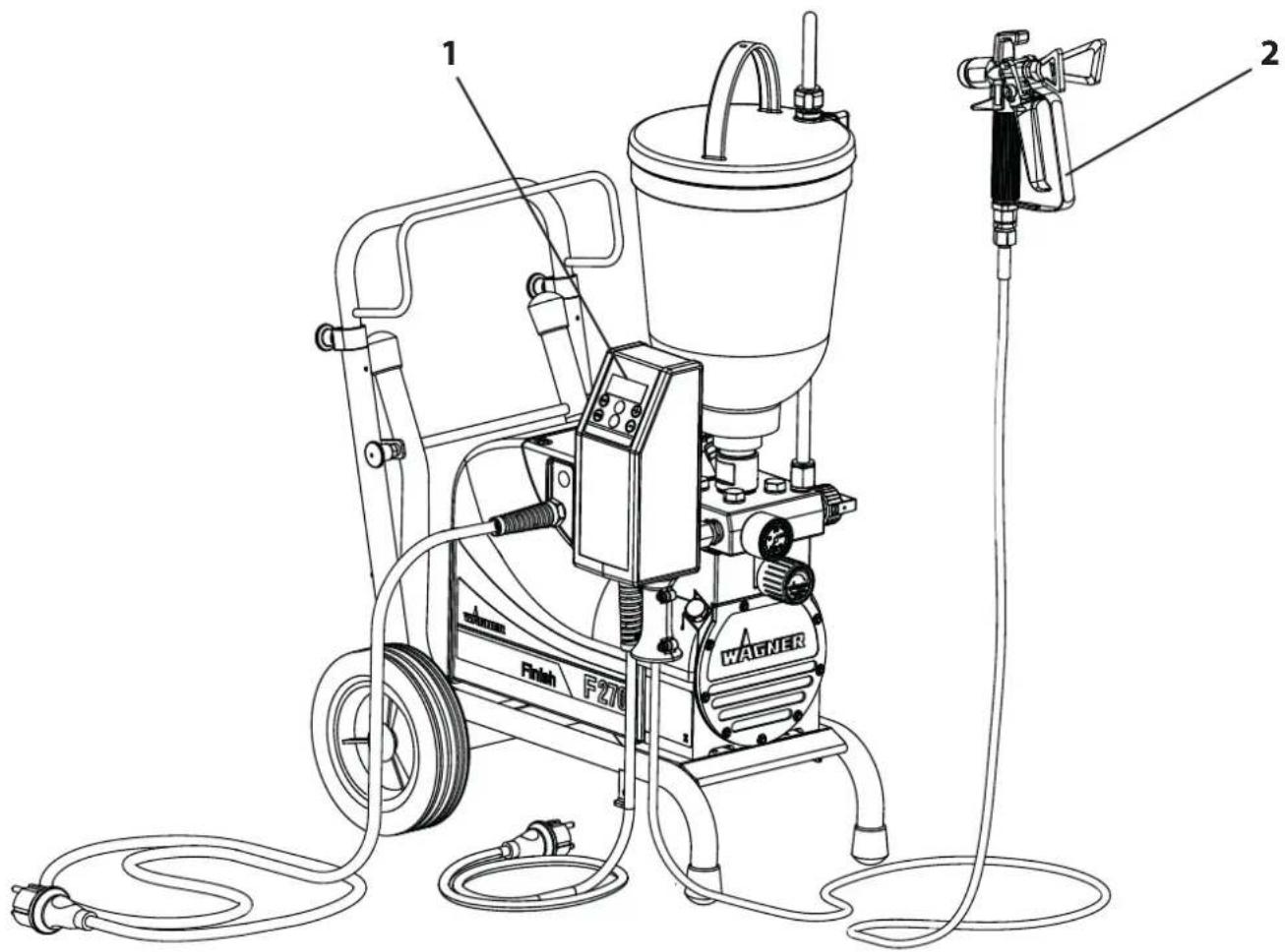 WAGNER TempSpray H326 - CLEANING PRESERVING AGENT WHEN STARTING-UP OF OPERATION INITIALLY - 1