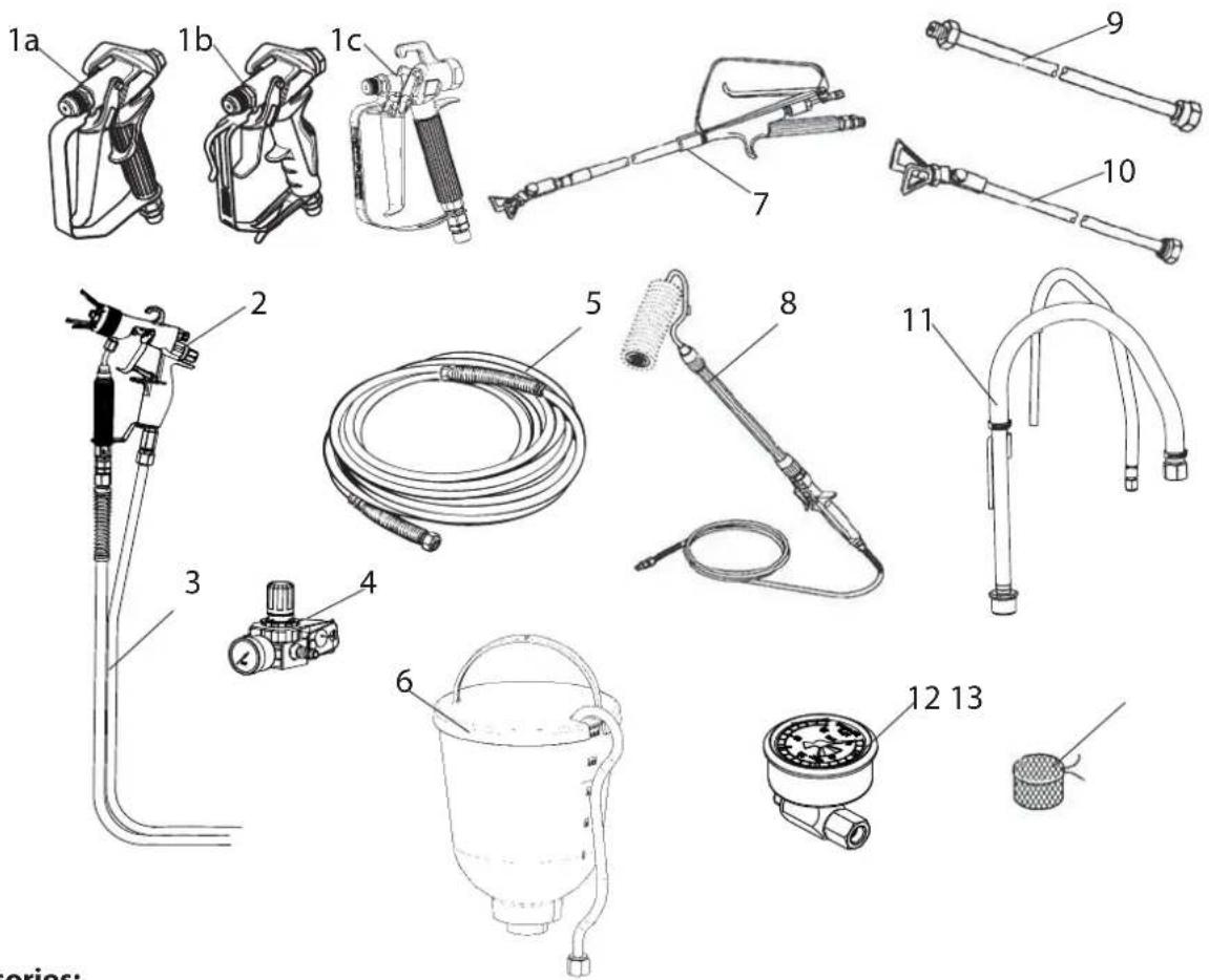WAGNER Super Finish 23 Pro - ACCESORIOS PARA SUPER FINISH 23 PRO - 1