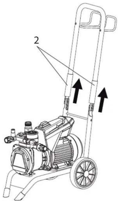 WAGNER Super Finish 23 Pro - ADJUSTING THE HANDLE - 2