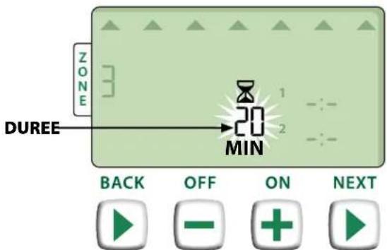 RAIN BIRD ESPRZXe - Planning d'arrosage - 1