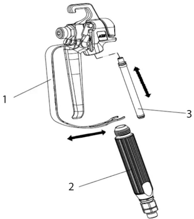 WAGNER Super Finish 23 Plus - NETTOYAGE DU PISTOLET DE PULVÉRISATION AIRLESS - 1
