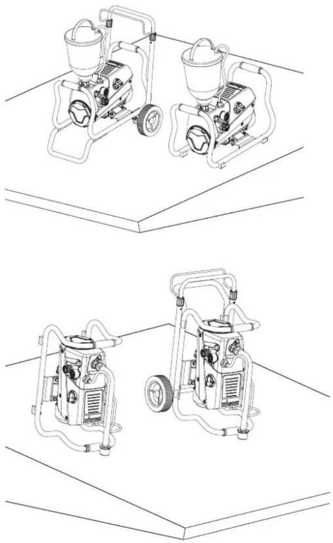 WAGNER Super Finish 23 Plus - UTILISATION SUR UN TERRAIN INCLINÉ - 1