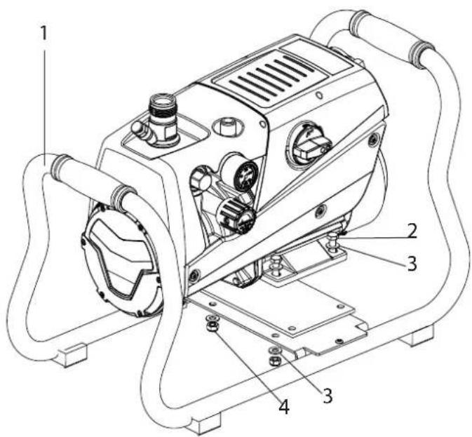 WAGNER Super Finish 23 Plus - SPARE PARTS LIST FRAME - 1
