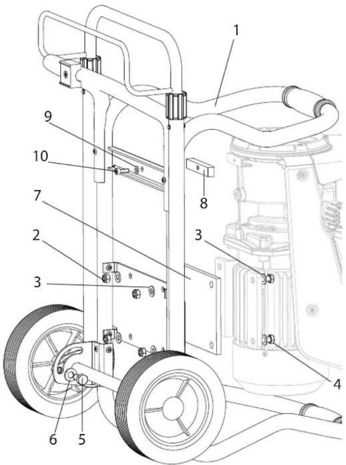 WAGNER Super Finish 23 Plus - ERSATZTEILLISTE WAGEN - 1