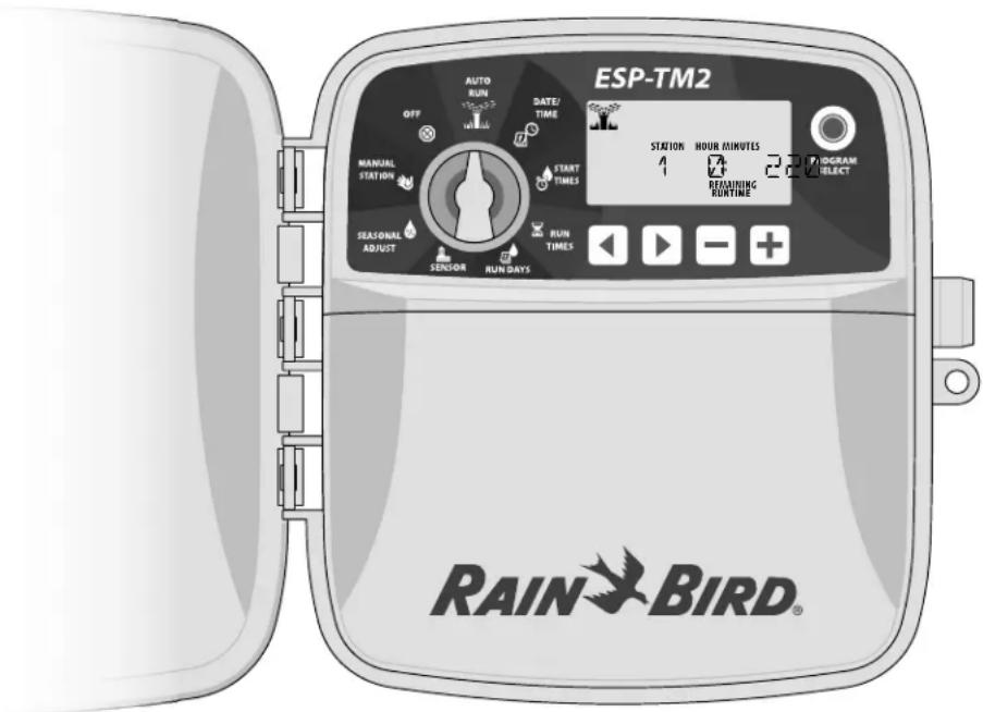 RAIN BIRD ESPTM2 - Manuel d'utilisation du programmateur ESP-TM2 - 1