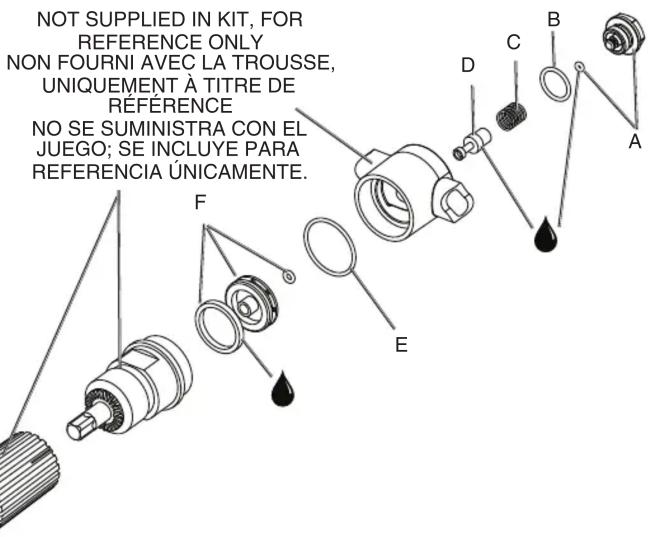 Porter-Cable CFFR350B - Contenu de la trousse (Fig. 1) - 1