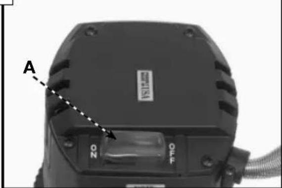Porter-Cable 7519 - TO START AND STOP ROUTER - 4