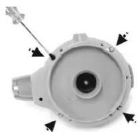 BESTWAY Flowclear 58482 - Demontaż pakietu akumulatora - 2