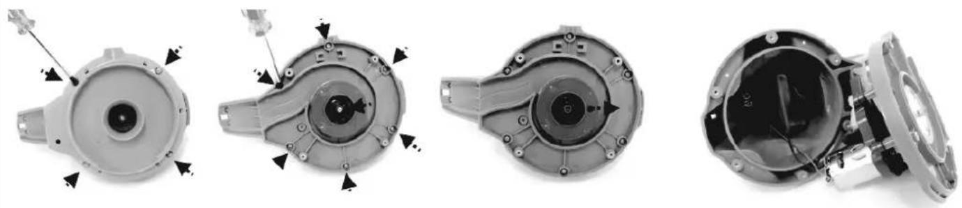 BESTWAY Flowclear 58482 - De batterij verwijderen - 2