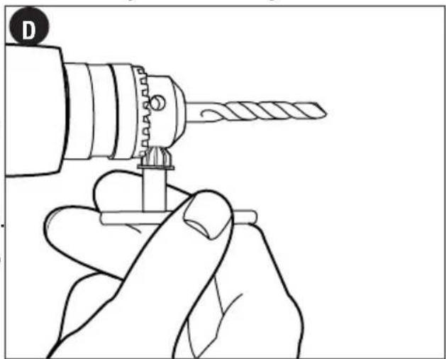 Porter-Cable PC70THD - ADVERTENCIA: No tome la parte delantera del portabrocas y encienda - 1