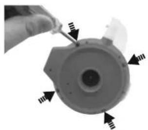 BESTWAY Flowclear 58620 - Demontaż pakietu akumulatora - 2