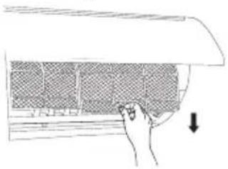 DAITSU HOLLY CADR 350 - Remover o filtro - 1