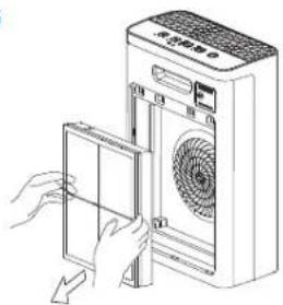DAITSU CADR 420 - Install filter components - 3