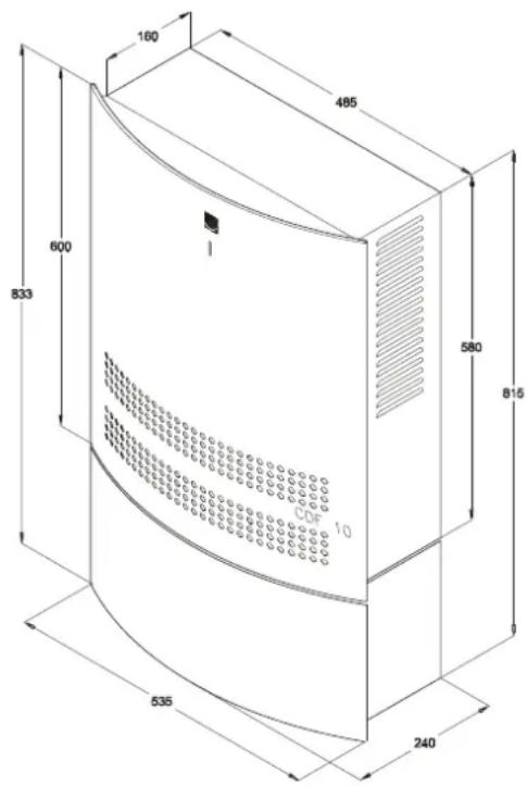 Dantherm CDF 10 - Desenho - 1