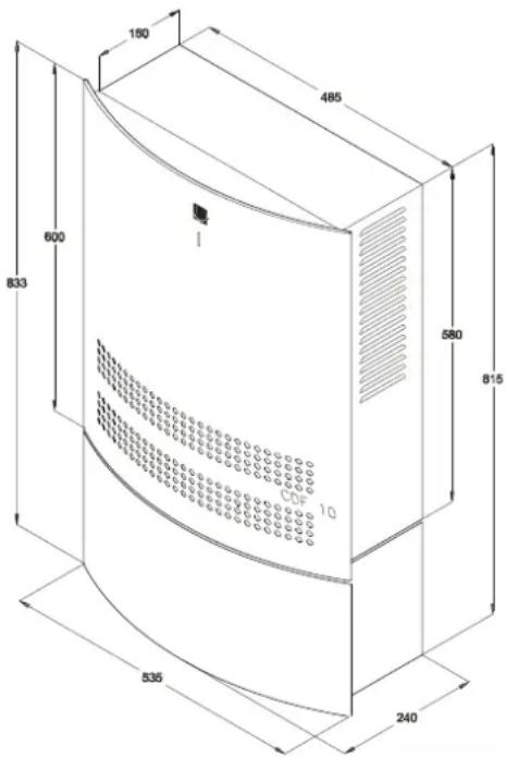 Dantherm CDF 10 - Disegno - 1
