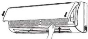DAITSU HOLLY CADR 65 - Retirez le filtre à air - 2