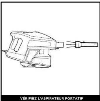 SHARK Rocket Pro Plus HV372 - VÉRIFICATION DE LA PRÉSENCE D'OBSTRUCTIONS - 1