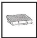 SHARK EZ Robot RV912S - REPLACEMENT PARTS: ROBOT REPLACEMENT PARTS: BASE - 1