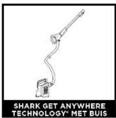 SHARK GET ANYWHERE TECHNOLOGY® MET BUIS