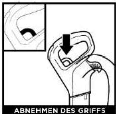ABNEHMEN DES GRIFFS