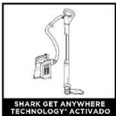 SHARK GET ANYWHERE TECHNOLOGY" ACTIVADO