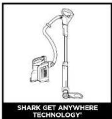 SHARK GET ANYWHERE TECHNOLOGY®