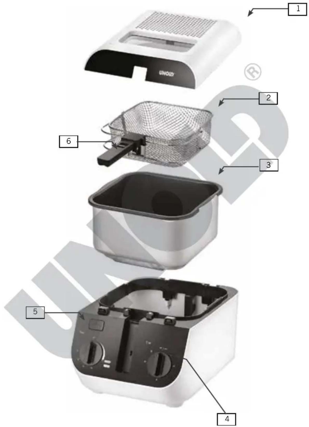 UNOLD Design 58625 - EINZELTEILE - 1