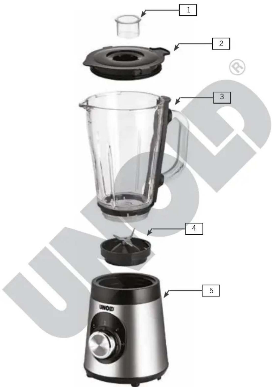 UNOLD Edel 78625 - EINZELTEILE - 1