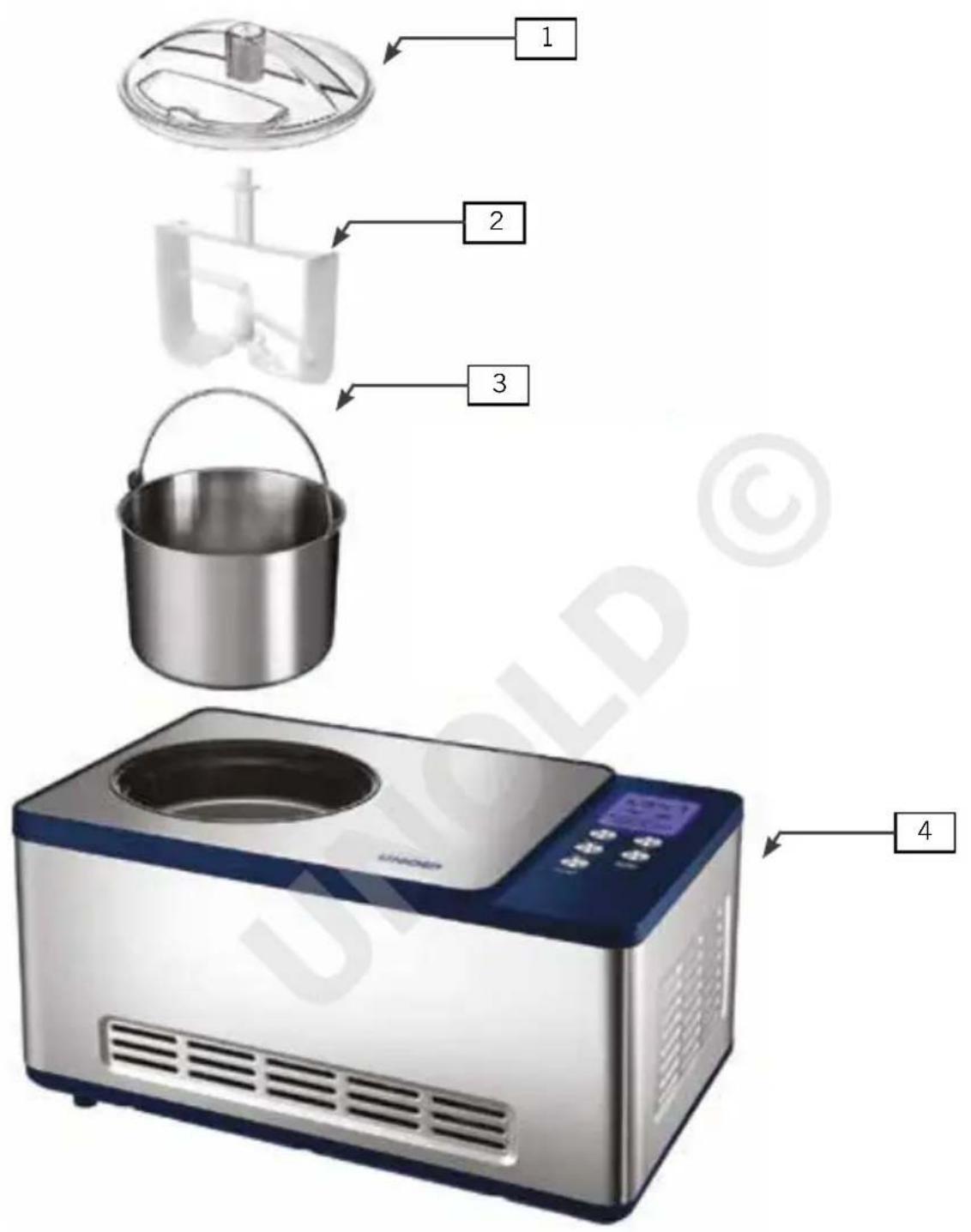 UNOLD Schuhbeck Exklusiv 48818 - IHRE NEUE EISMASCHINE - 1