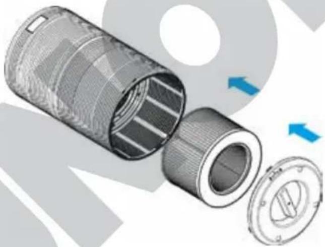 UNOLD Alpha 87215 - INSTALLAZIONE E RIMOZIONE DEL FILTRO - 4