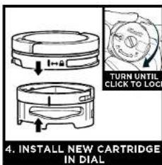 SHARK Stratos HZ3002 - ODOR CARTRIDGE REPLACEMENT - 5