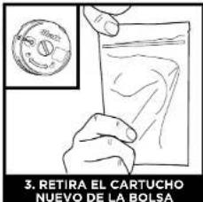 SHARK Stratos HZ3002 - REEMPLAZO DEL CARTUCHO DE OLORES - 2