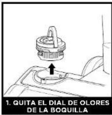 SHARK Stratos HZ3002 - REEMPLAZO DEL CARTUCHO DE OLORES - 1