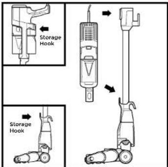 SHARK Stratos HZ3002 - HANDHELD STORAGE HOOK - 1