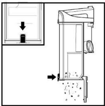 SHARK Vertex DuoClean AZ2000W - VIDANGE DU RÉCIPIENT À POUSSIÈRE - 3