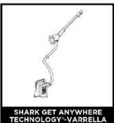 SHARK GET ANYWHERE TECHNOLOGY*VARRELLA