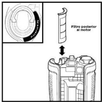 Filtro posterior al motor