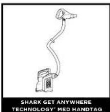 SHARK GET ANYWHERE TECHNOLOGY MED HANDTAG
