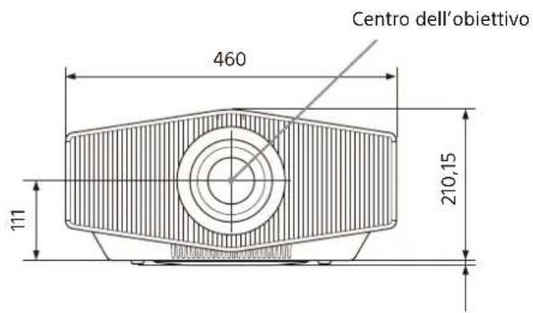 SONY VPLXW7000 - Dimensioni - 1