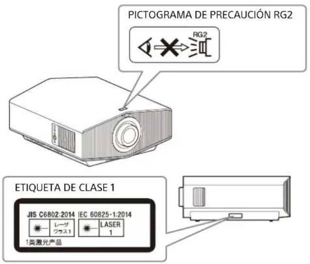 SONY VPLXW7000 - PRECAUCIÓN - 1