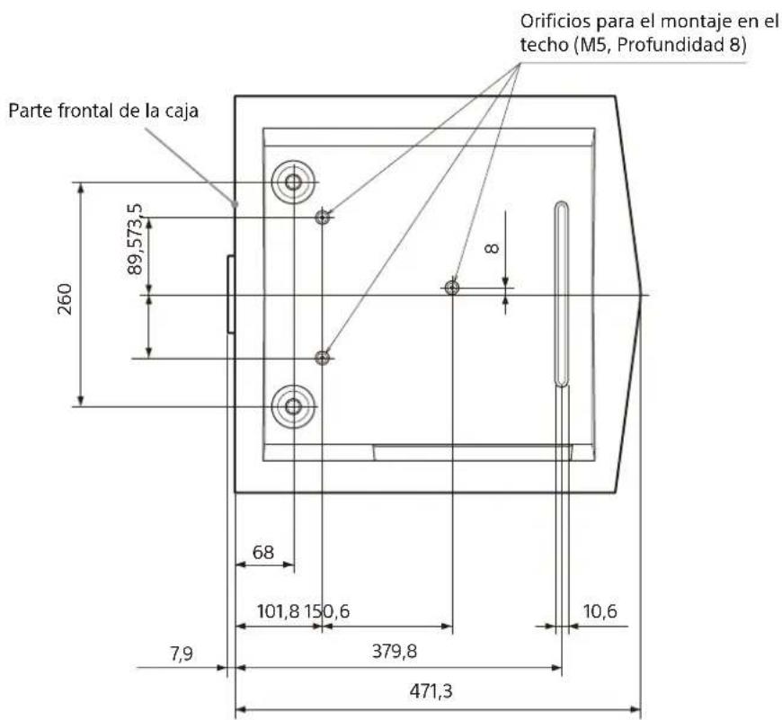 SONY VPLXW5000 - Dimensiones - 2