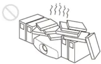 SONY VPLXW5000 - Poorly ventilated location - 1